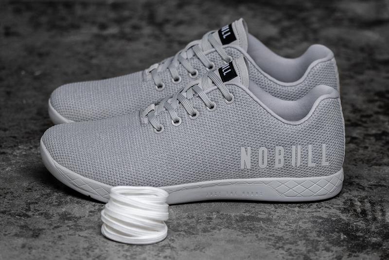 Grey Nobull Arctic Heather Women's Trainers | CA V1951R